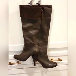 Ralph Lauren Beatrice Leather Boots